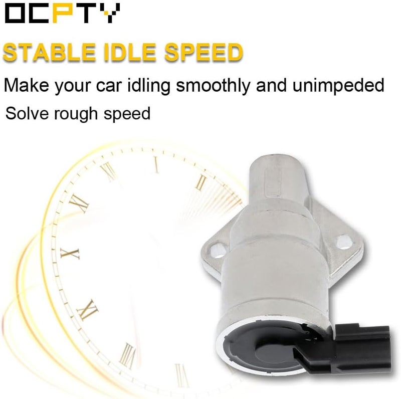 OCPTY F65E9F715DA 4J1025 Idle Air Control Valve fit 97-99 for FordE-150 Econoline, 1997-1999 for FordE-150 Econoline Club Wagon, 1997-1999 for FordF-150, 97-98 forFord Mustang iac valve - Image 4